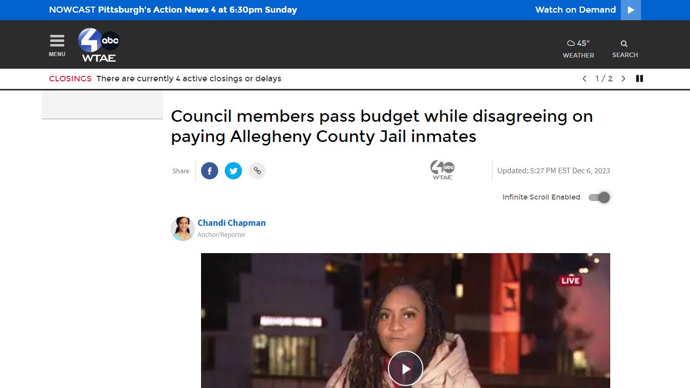 Pay for Allegheny County Jail inmates in new budget